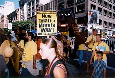 Marching for Mumia...
