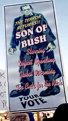 SON OF BUSH FRANKENS...