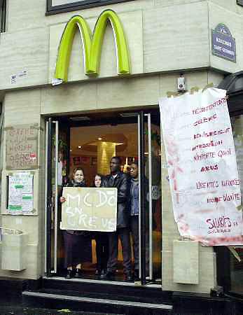 McDonalds Protest...