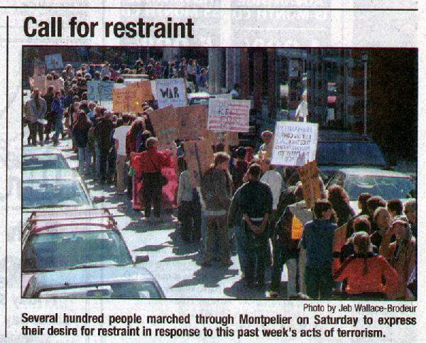 Anti-War March in Mo...
