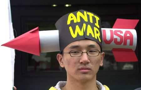 Anti-War Protest in ...