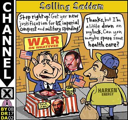 Selling Saddam (cart...