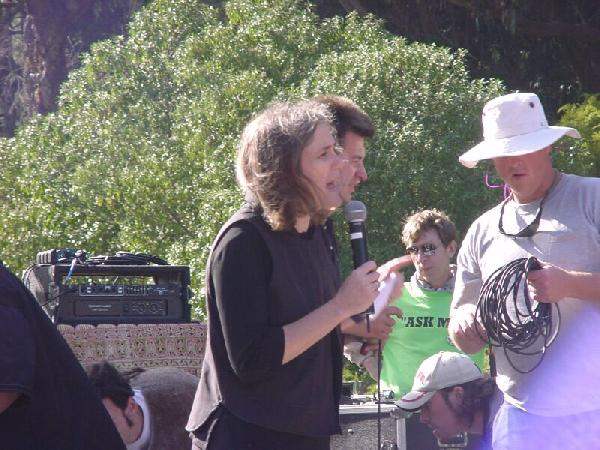 amy goodman at the p...