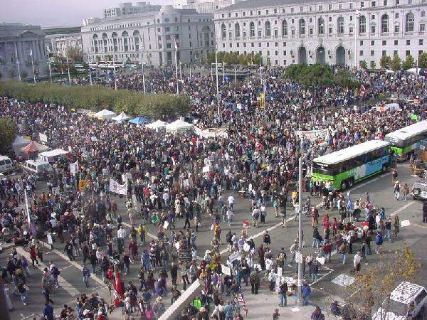 PROTEST OF NEARLY 10...