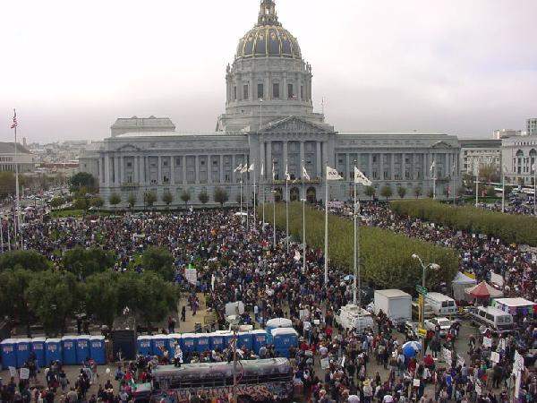 PROTEST OF NEARLY 10...