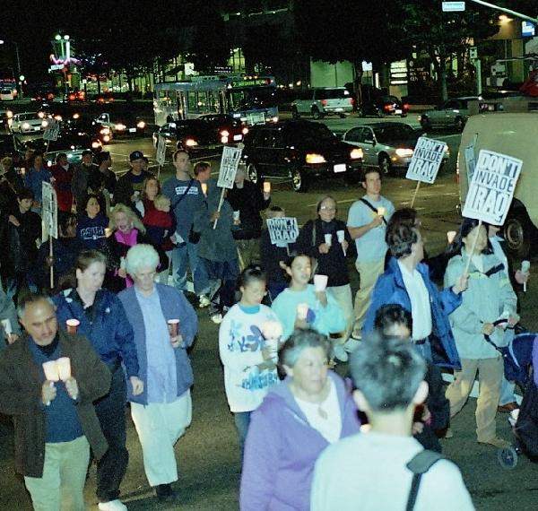 A Candlelight Vigil ...