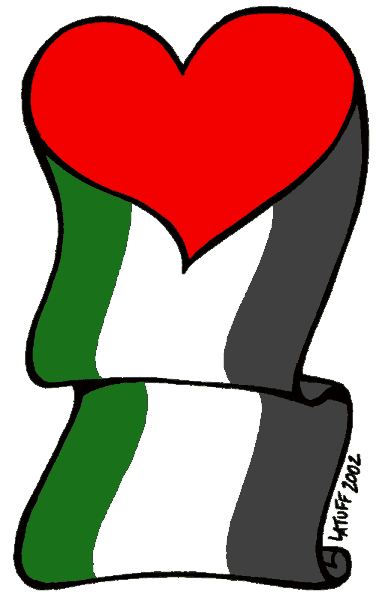 My heart is Palestin...