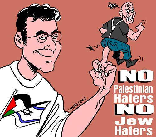 No Jew AND Palestini...