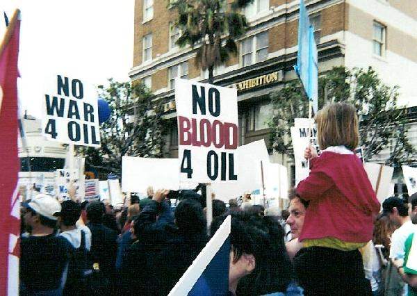 No Blood for Oil...