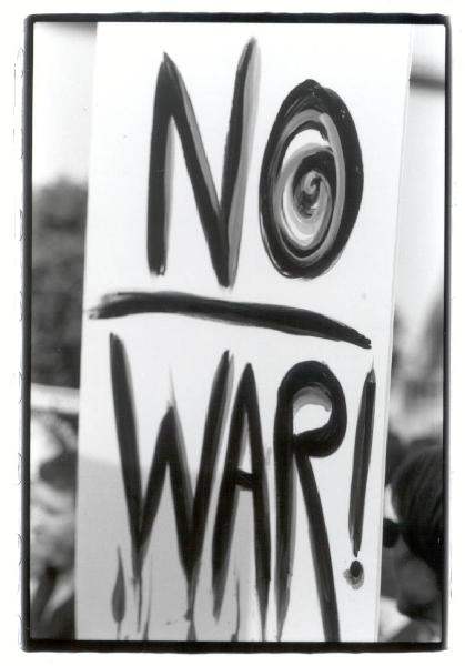 no war...