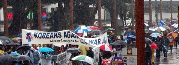 Koreans Against War...