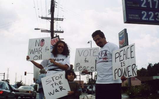 NELA PEACE PROTEST...