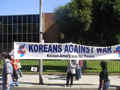 Koreans for Peace...