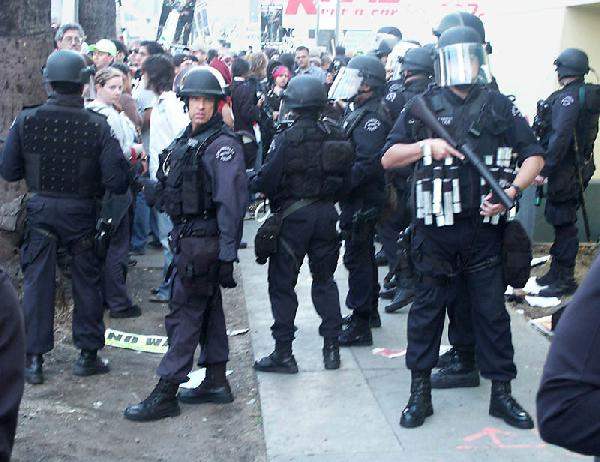More police intimida...