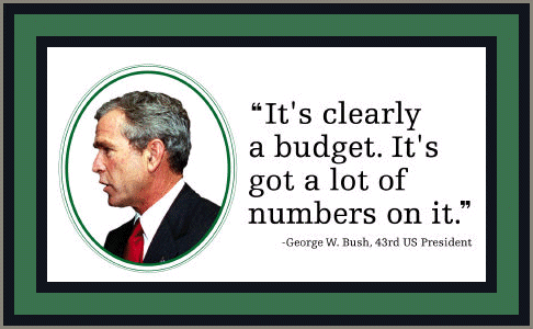 BUSHISM...