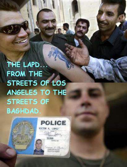 LAPD IN IRAQ...