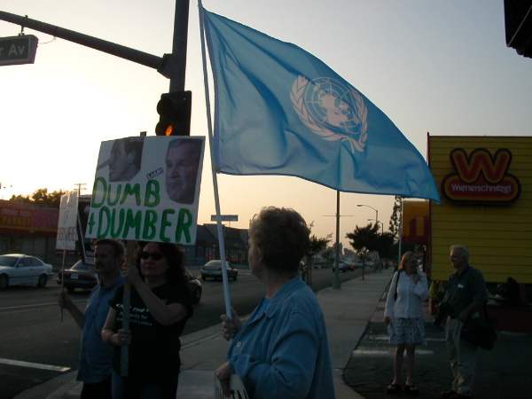 Dramatic UN Flag...