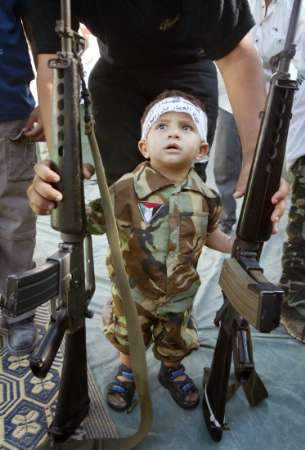 Palestinian child ab...