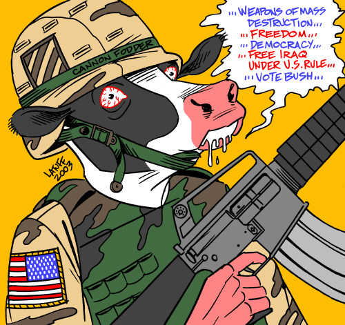 The Mad Cow in Iraq ...