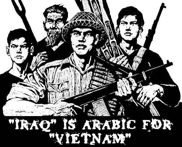 IRAQ IS ARABIC FOR V...
