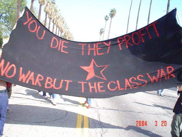 no war but class war...