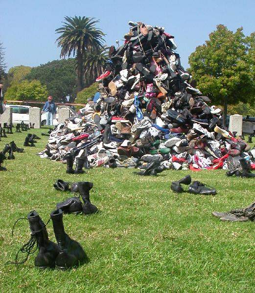 Pile of shoes...