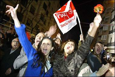 Socialists win Spain...