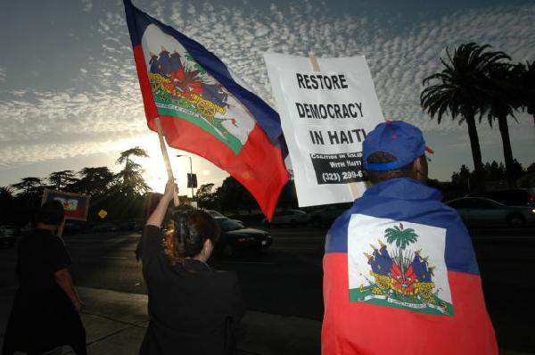 Hands off Haiti Rall...
