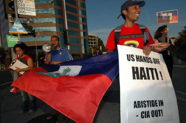 Hands off Haiti Rall...