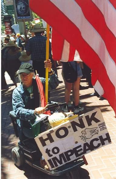 honk to impeach...