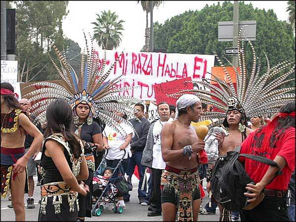 The East LA March on...