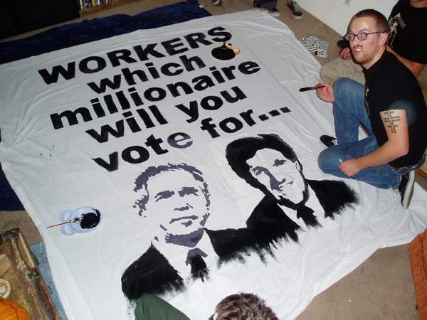 The finished banner....