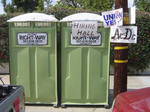 Portor pottys...