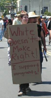 Whites opposed to ra...