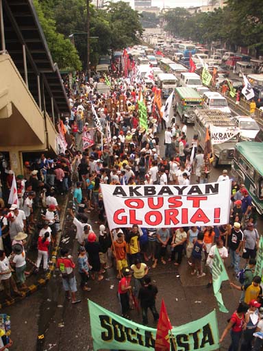 Philippines: Protest...