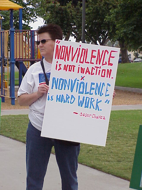 Nonviolence...