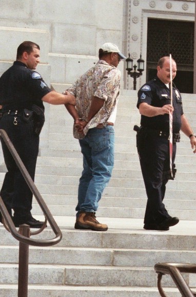Arrested...