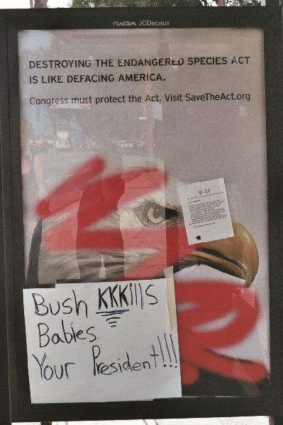 Bush Kills Babies...