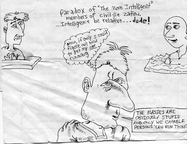 the paradox of "...