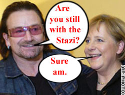Bono the fake....