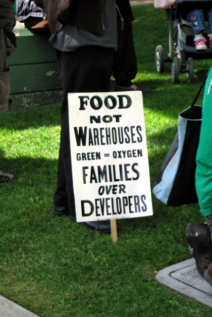 food not warehouses...