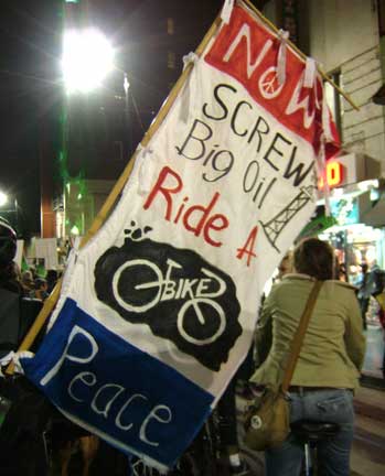 bike sign...