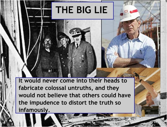 The Big Lie...