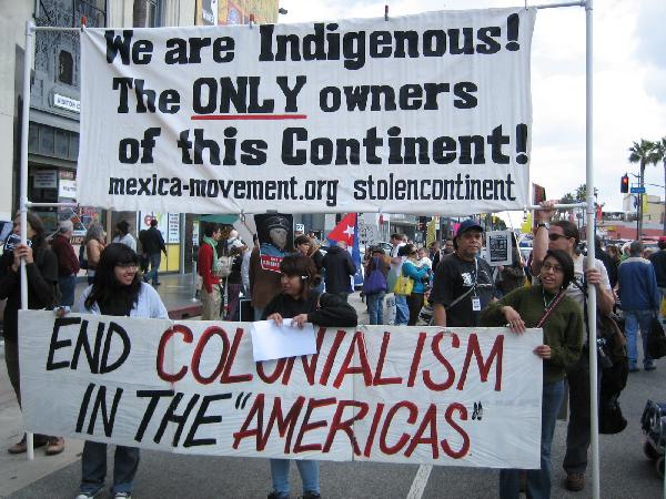 End Colonialism...