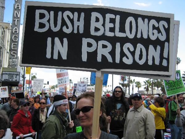 Bush Belongs in Pris...