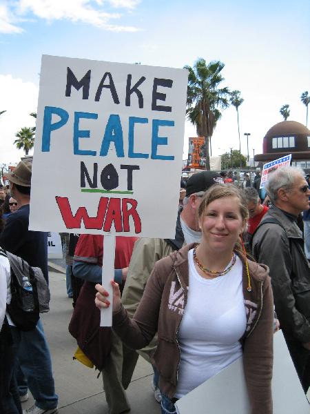 Make Peace Not War...