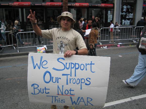We Support Our Troop...