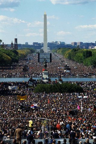 Million Man March...