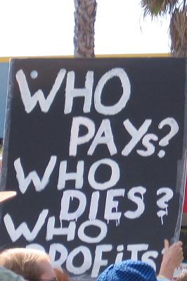 who pays...