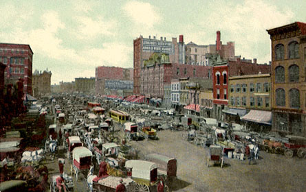 Haymarket in the 188...